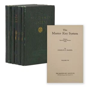 The Master Key System ~ CHARLES F. HAANEL ~ 1919 Incomplete Set ~ 6 of 7 Volumes - Imagen 1 de 6