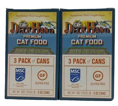 6 Cans Deck Hand Tuna Premium Cat food 3 Oz. Each  - Image 1 of 4