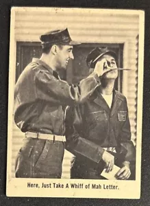 1965 Fleer Gomer Pyle USMC Duke Here Just Take A Whiff Of Mah Letter TV Card #29 - Picture 1 of 2