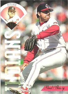 Hoja #91 1995 Paul Shuey Cleveland Indians - Imagen 1 de 2