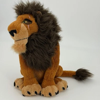 "Cicatriz Disney World Rey León Peluche Animal 10"" Parques Recuerdo De Colección RARO" Foto 1 de 4