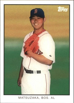 2008 Topps Trading Card History #TCH3 Daisuke Matsuzaka - BB - Image 1 of 2