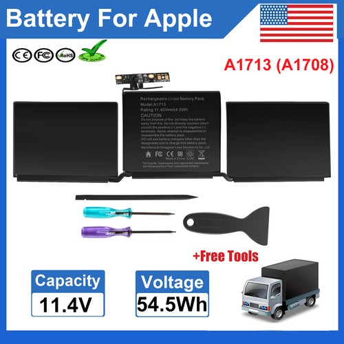 A1713 Battery For Apple MacBook Pro 13" A1708 Late 2016 Mid 2017 EMC ...