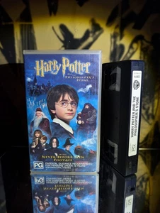 Harry Potter and the Philosophers Stone VHS Video Tape Cassette GC - Picture 1 of 3