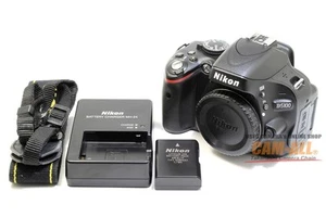 Nikon D5100 digitale Spiegelreflexkamera DX-Format schwarz (nur Gehäuse) **sehr gut** - Bild 1 von 12