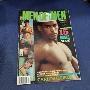 HERREN MAGAZIN 90er AKT GAY INTEREST Stud Hunk selten OOP Militär Matrose Latino - Bild 1 von 3