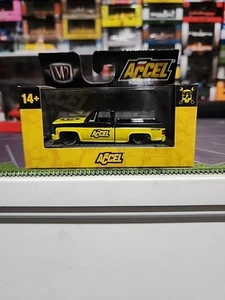 2025 M2 MACHINE, 1979 CHEVROLET SCOTTDALE SPORTS BLACK/YELLOW 1/64 SCALE - Picture 1 of 1