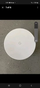Google WIFI Access Point Router AC-1304 WIFI Google Mesh NO Power Cord TESTED - Picture 1 of 6