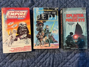 Star Wars 80s paperbacks Marvel empire strikes back return of the jedi Splinter - Picture 1 of 16