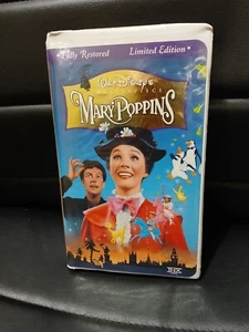 Mary Poppins (VHS, 1997, Limited Edition Collectors Release) 9871 - Picture 1 of 4