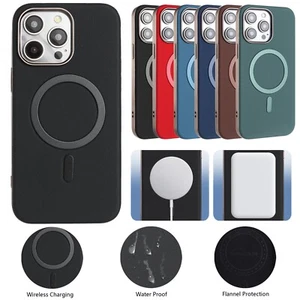 Für iPhone 16 15 14 Plus 13 12 11 Pro Max Magnet Beschichtung Stoßfest Back Case - Bild 1 von 43