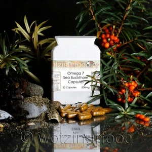 CoQ-10 Omega 7 Sea Buckthorn Omega 3 6 7 9 Poppy Chia Sunflower Seeds - Picture 1 of 7