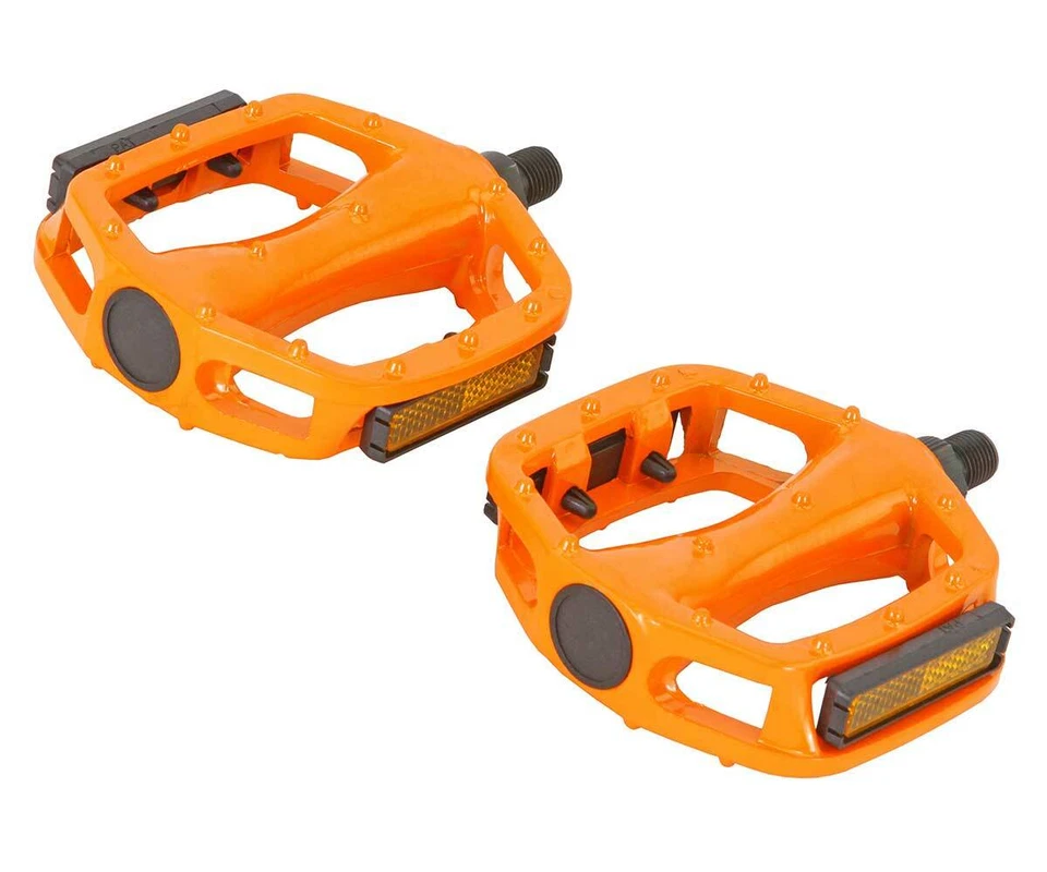 Pedal de plataforma plana de eje de aleación ALTA 1/2" O 9/16" para Track Fixie MTB Cruiser Foto 1 de 1