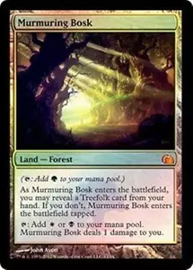 Foil MURMURING BOSK From the Vault: Realms MTG Land Rare - Picture 1 of 1