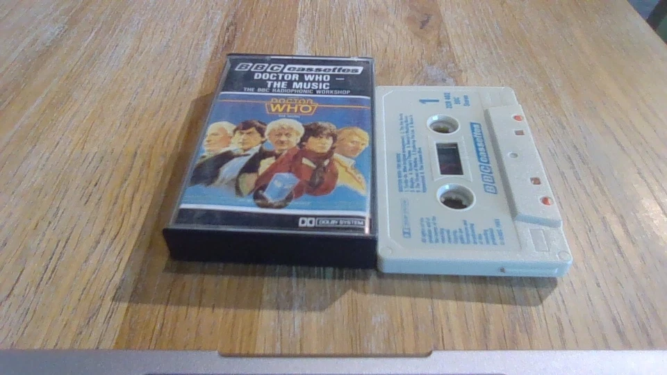 DOCTOR WHO THE MUSIC UK CASSETTE TAPE 1983 Radiophonic Workshop  The Sea Devils - Image 1 of 1