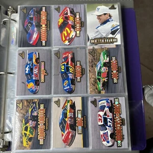 Set Of 9 Pinnacle Pro Set NASCAR Marx Trading Cards - Picture 1 of 2