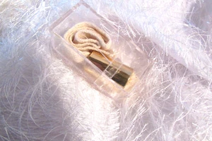 bottle wick, gold with 11" long wick for oil light  (a) - Picture 1 of 3