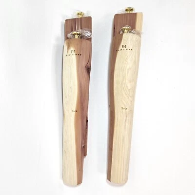FootFitter Cedar Wood Shoe Shaft Shaper for Knee High Boot Pair 14”