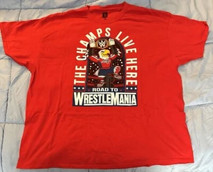 Washington Capitals NHL Hockey Champs Live Here Road To Wrestle Mania T-Shirt - Bild 1 von 11
