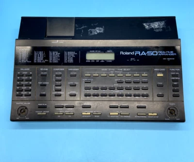 #SE4179# Vintage Roland RA-50 Real Time Arranger Midi Sound Drum Computer Synth - Bild 1 von 4