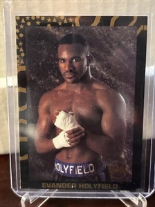 1990 Promotional Boxing Card Evander Holyfield "Just say No" RARE VINTAGE - Picture 1 of 2