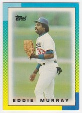 1990 Topps Major League Leaders Minis  #60 Eddie Murray Los Angeles Dodgers