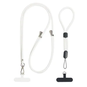 2pcs/set Universal Crossbody Adjustable Mobile Phone Straps & Wrist Lanyards - Picture 1 of 26