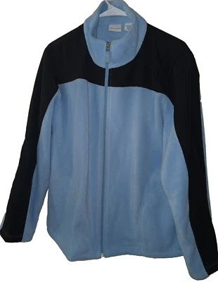 CHAQUETA KIM ROGERS BEBÉ AZUL Y NEGRO CREMALLERA TALLA GRANDE Foto 1 de 3