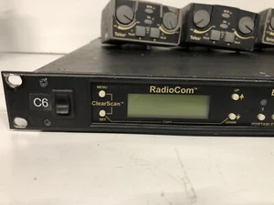 Telex Radiocom BTR-800/+4 TR-800 C6 band Intercom No Batteries & No Antenna - Picture 1 of 14