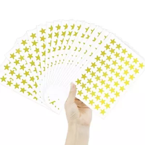 2520 PCS Small Foil Star Stickers for Kids Reward School Planner Classroom - Picture 1 of 7