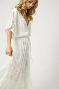 Tree Of Life Ladies Large Dress Alexandria White Flowy special occasion soft lux - Picture 1 of 22