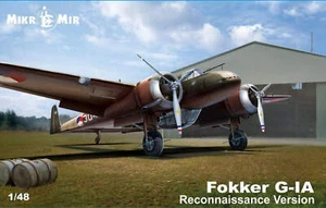 MikroMir 1/48 Mikro Mir Fokker G-IA reconnaissance version - Picture 1 of 1