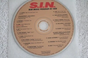 S.I.N. New Music Program #9 1999 VG+ Promo CD Foxy Brown Total Krayzie Bone Silk - Picture 1 of 1