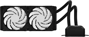 SilverStone Tek Slim 240mm AIO Liquid CPU Cooler with Intel/AMD Including AM4 - Picture 1 of 7