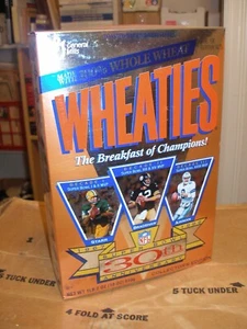 1996 Wheaties NFL Super Bowl 30th Anniversary Full Unopened Box - Bradshaw Starr - Picture 1 of 2