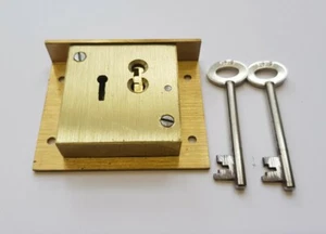 Banqueros de 5 palancas de alta calidad No.43 bloqueo hecho a mano en latón - Imagen 1 de 1