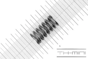 Muelle de presión 3mm aplicado 20x39,5mm 31,5kg espiral acero inoxidable metal - Imagen 1 de 1