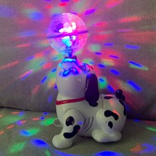 Electronic Walking Dancing Robot Dog Smart Musical Toy with Sound Light Kid Gift