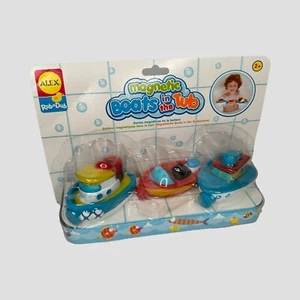 Alex Toys Rub A Dub Magnetic Boats in the Tub New Sealed 2007 Rare - Picture 1 of 3