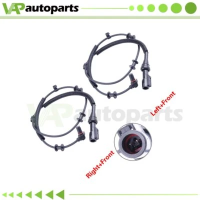 Juego de 2 sensores de velocidad de rueda ABS delanteros para Lincoln Mark Lt 2006 2007 2008 Foto 1 de 4