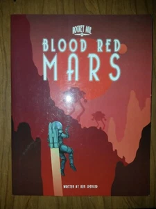 Cubicle Seven: Softcover Rocket Age Sourcebook - BLOOD RED MARS new - Picture 1 of 2