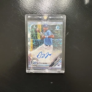 Greg Jones 2019 Bowman Chrome Sparkles Refractor AUTO #/71 1st Autograph - Picture 1 of 1