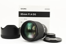 Sigma 85mm f/1.4 DG HSM Art CANON Lens w/ hood from Japan [Read in Box] S1652