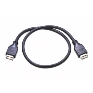 Cable de datos de extensión de placa base tipo E de cabezal de panel frontal USB 3.1 macho a macho - Imagen 1 de 5