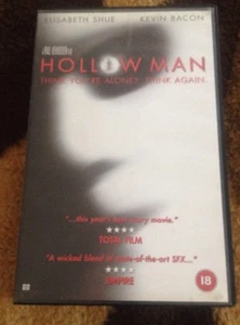 Vintage Collectable Big Box VHS Video Cassette HOLLOW MAN Kevin Bacon - Imagen 1 de 3
