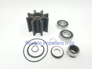 Raw Water Pump Johnson F7B-9 10-24907-01 John Deere 4050 Engine repair kit - Foto 1 di 2