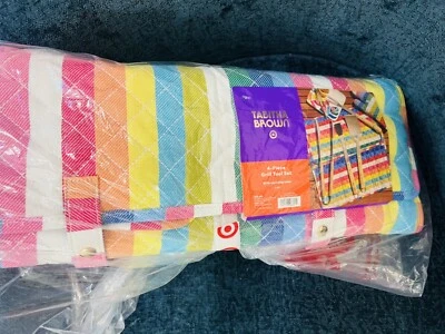 Tabitha Brown Target 4-Piece Grill Tool Set with Carrying Case New - Image 1 of 4