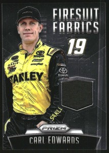 2016 Panini Prizm Firesuit Fabrics #8 Carl Edwards /149
