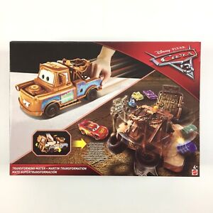 Cars 3 Transforming Mater / Martin Transformation Neuf / Disney Pixar