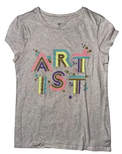Preowned- Gap Kids S/S Graphic T-Shirt Girls (Size XL) - Picture 1 of 7